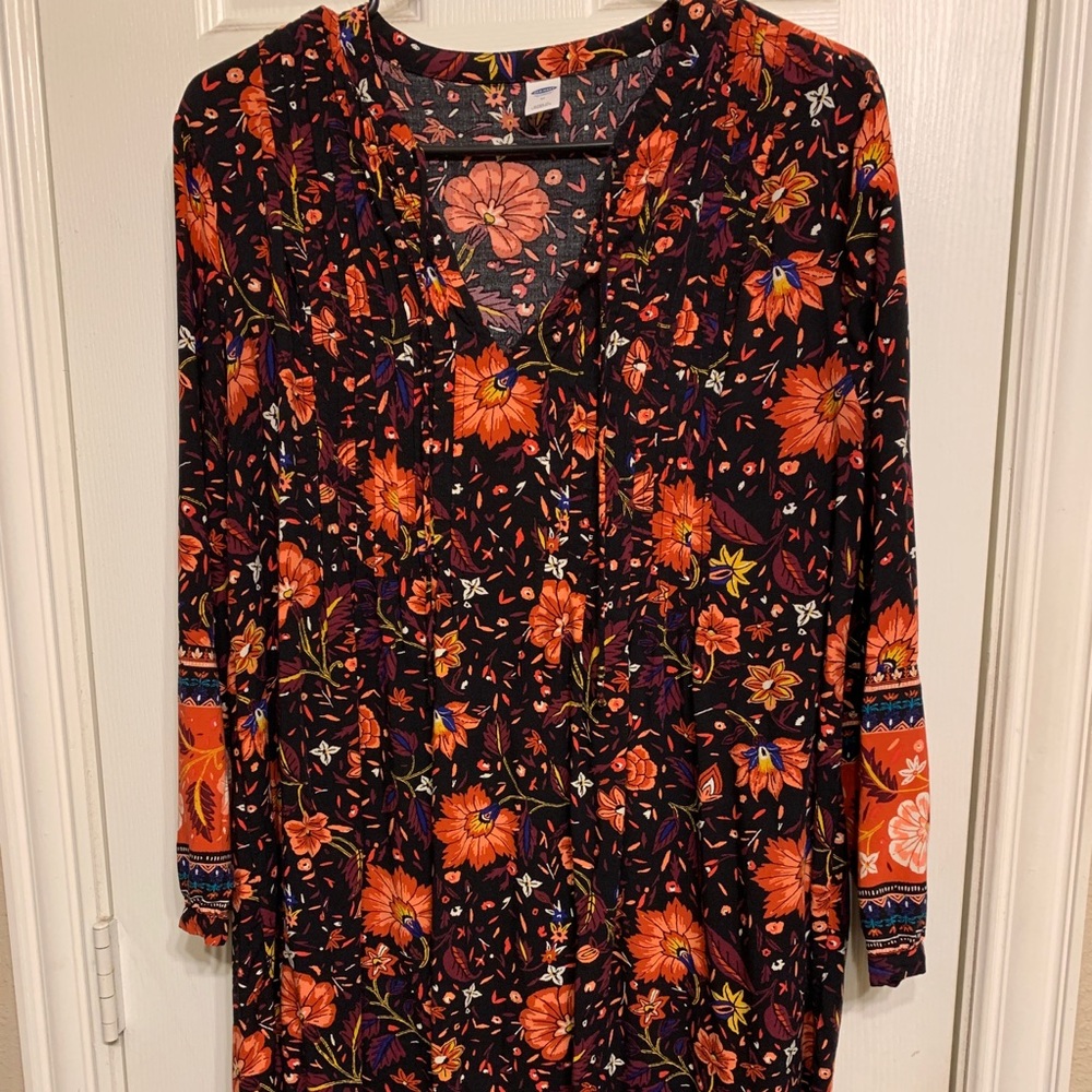 Floral tunic/dress